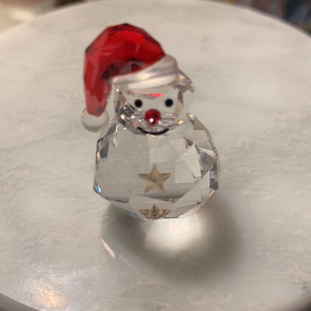 Swarovski Rocking Snowman Ornament